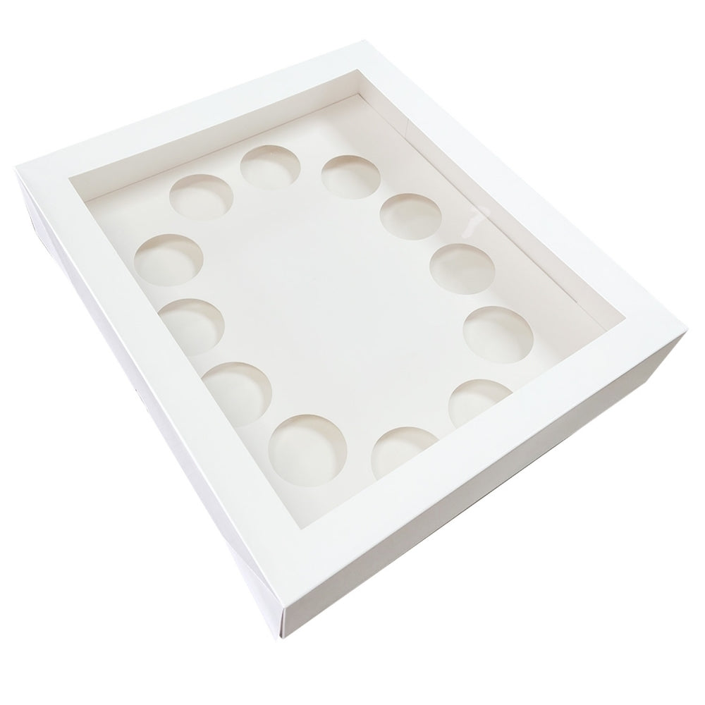 Simply Making White Number Cupcake Box Holds 12