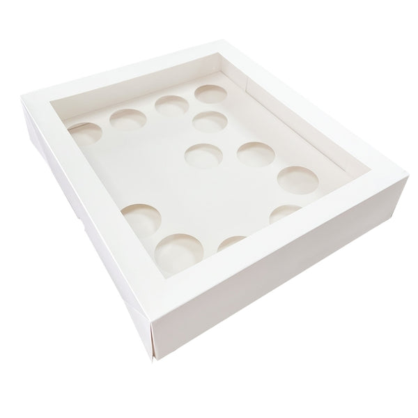 Simply Making White Number Cupcake Box Holds 12