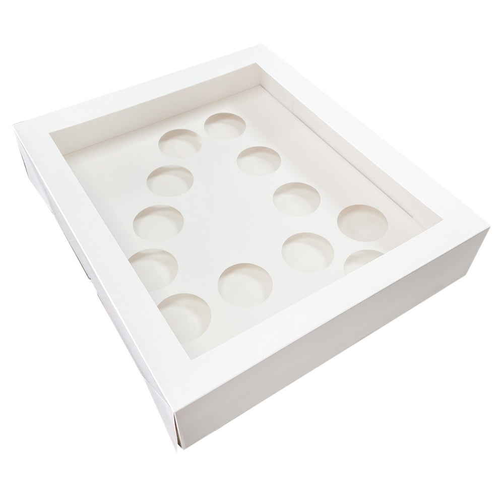 Simply Making White Number Cupcake Box Holds 12