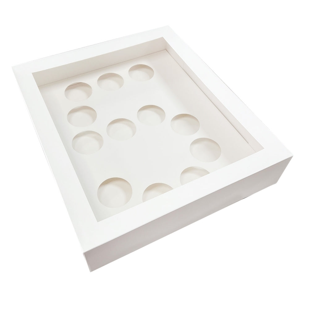 Simply Making White Number Cupcake Box Holds 12