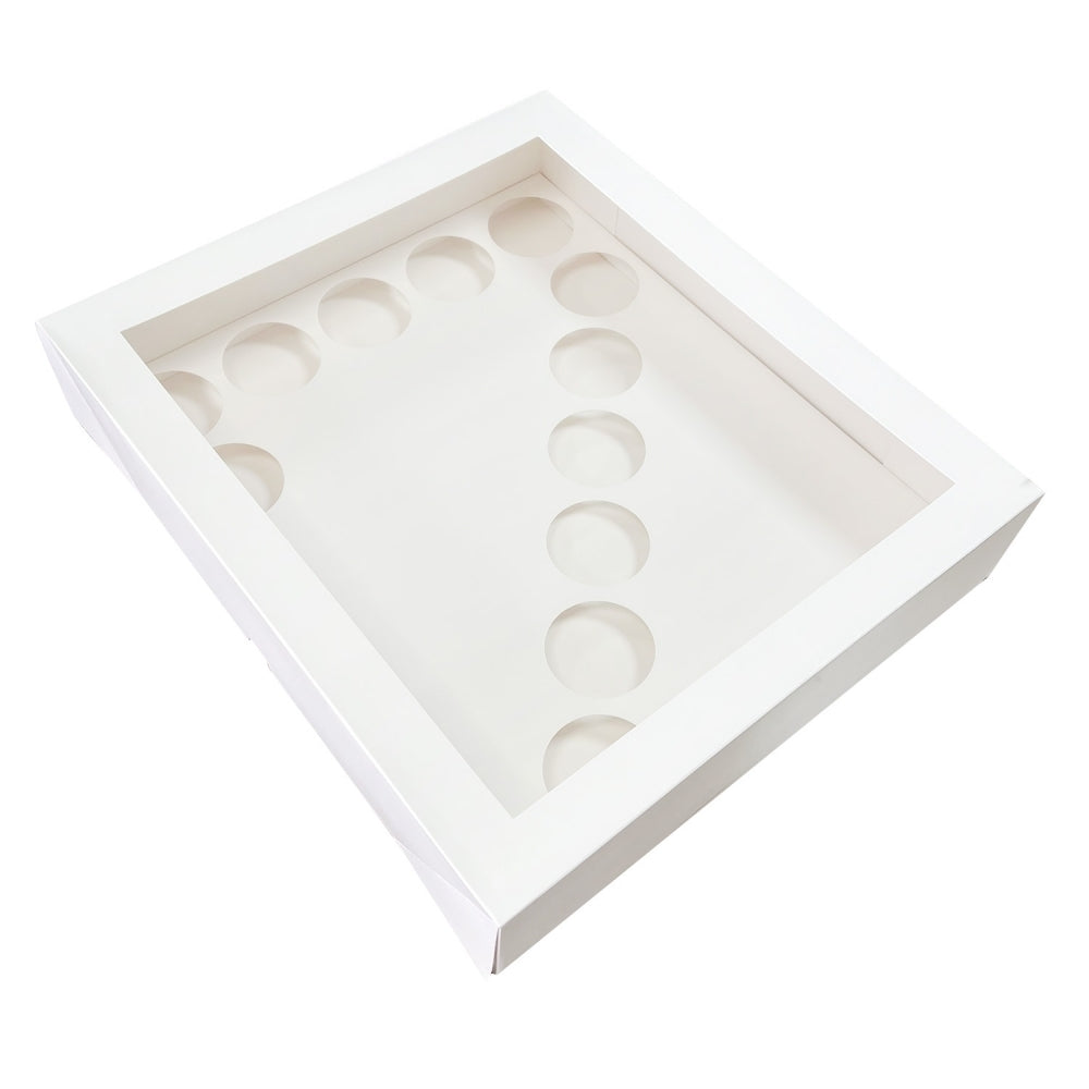 Simply Making White Number Cupcake Box Holds 12