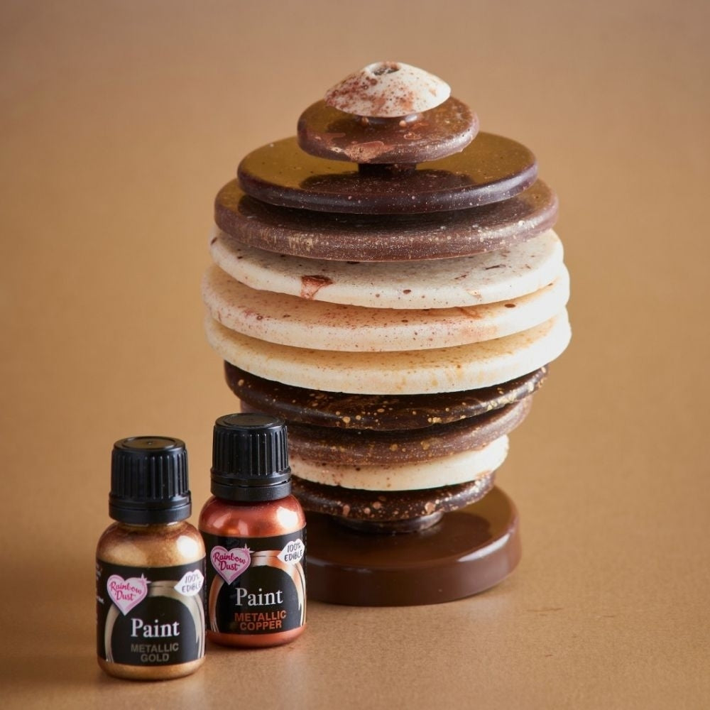 Rainbow Dust Metallic Copper Cake Art Paint 25ml
