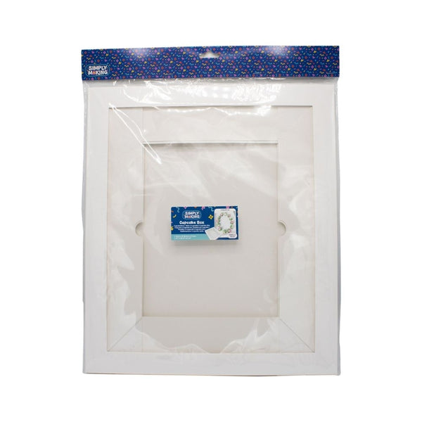Simply Making White Number Cupcake Box Holds 12