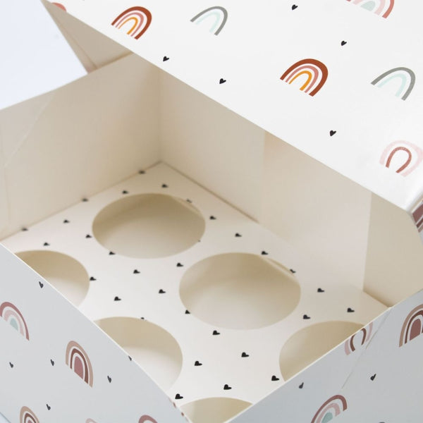 Simply Making Boho Rainbow Cupcake Box Pack Of 2