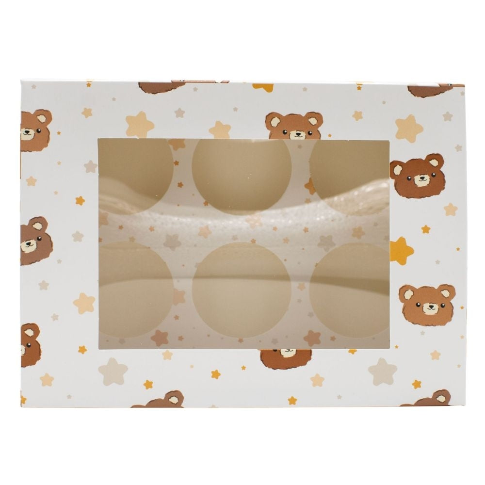 Simply Making Bear & Star Cupcake Box Pack Of 2