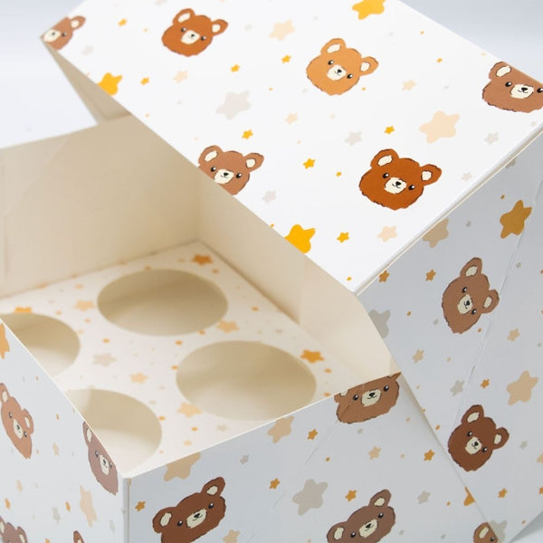 Simply Making Bear & Star Cupcake Box Pack Of 2