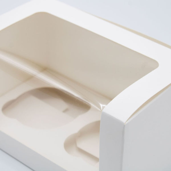 Simply Making 4" Deep White Cupcake Box With Window
