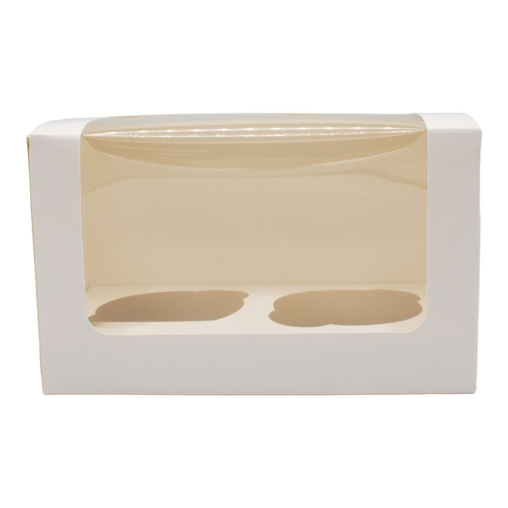 Simply Making 4" Deep White Cupcake Box With Window