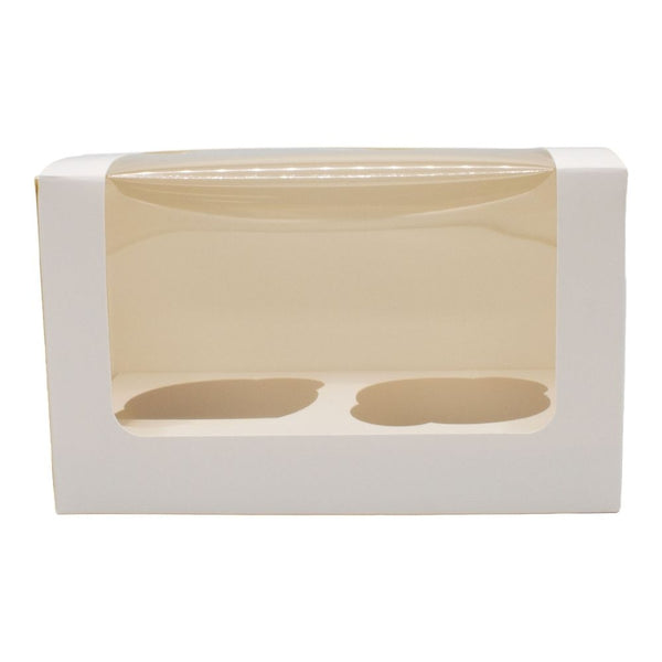 Simply Making 4" Deep White Cupcake Box With Window