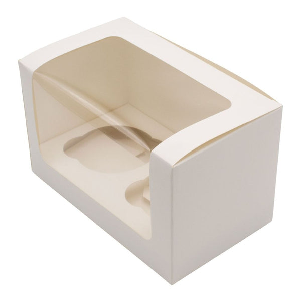 Simply Making 4" Deep White Cupcake Box With Window