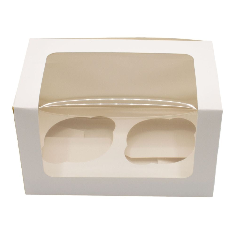 Simply Making 4" Deep White Cupcake Box With Window