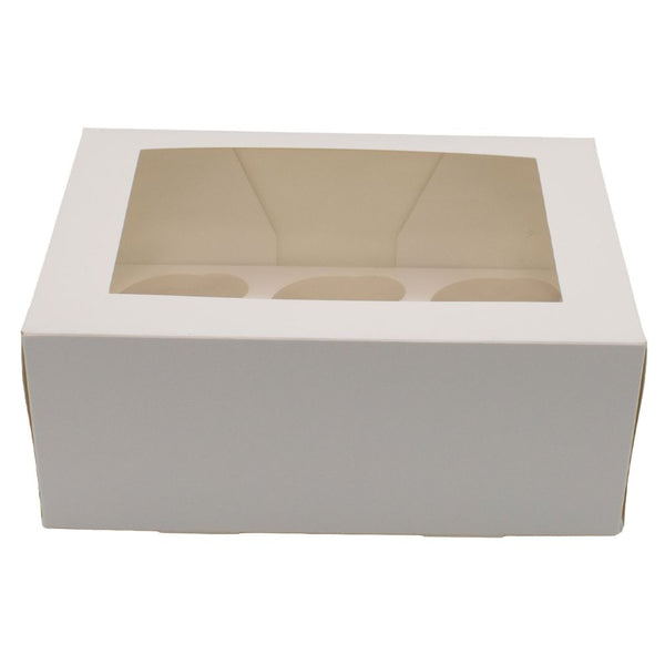 Simply Making 4" Deep White Cupcake Box With Window