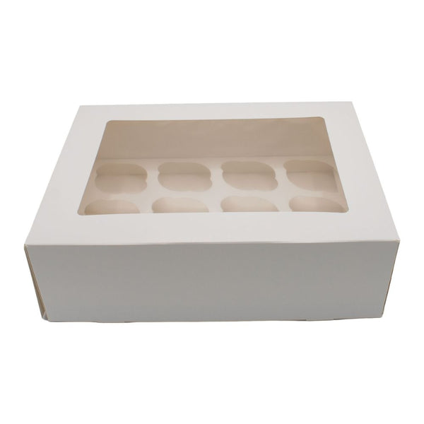 Simply Making 4" Deep White Cupcake Box With Window