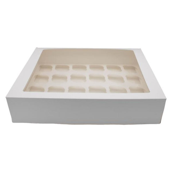 Simply Making 4" Deep White Cupcake Box With Window