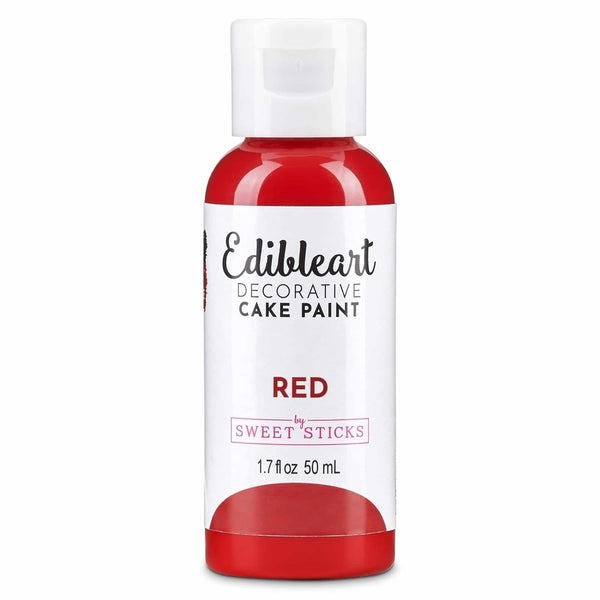 Sweet Sticks EXPIRED - Red - Matt Edible Art Paint 50ml - Sweet Sticks [OCT 2025]
