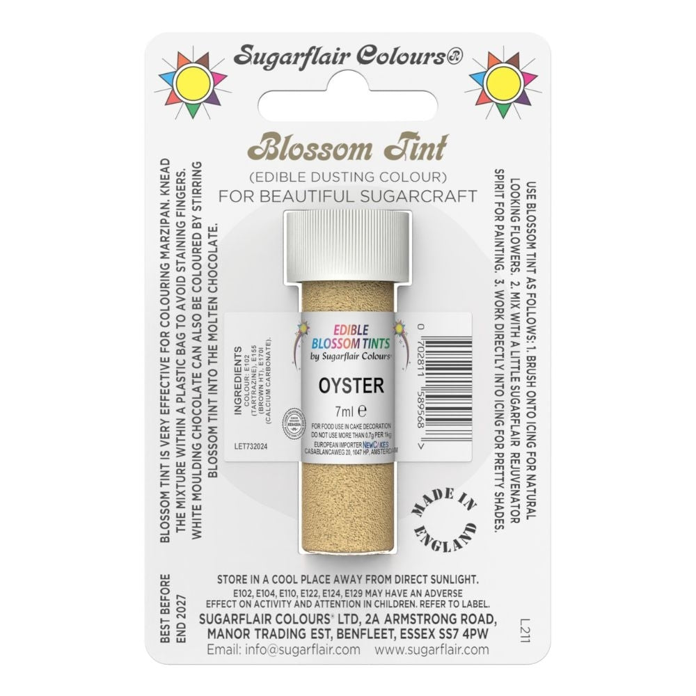 Sugarflair Oyster Blossom Tint Dusting Colour 7ml