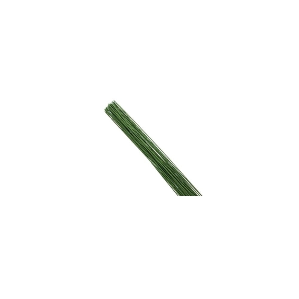 Hamilworth 28 gauge DARK GREEN sugarcraft floristry wire - pk 50