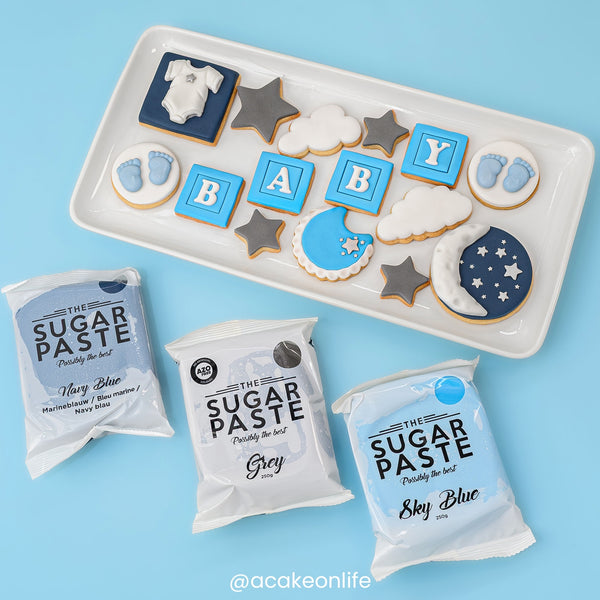THE SUGAR PASTE Father's Day The Sugar Paste Bundle (Sky Blue, Grey, Navy)
