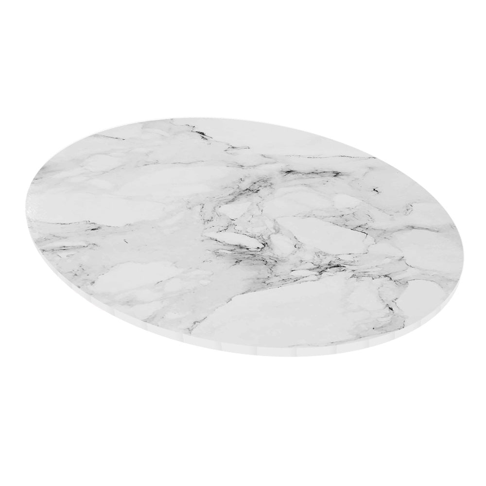The Cake Decorating Co. 12 Inch - Marble White - 6mm Round Masonite Boards