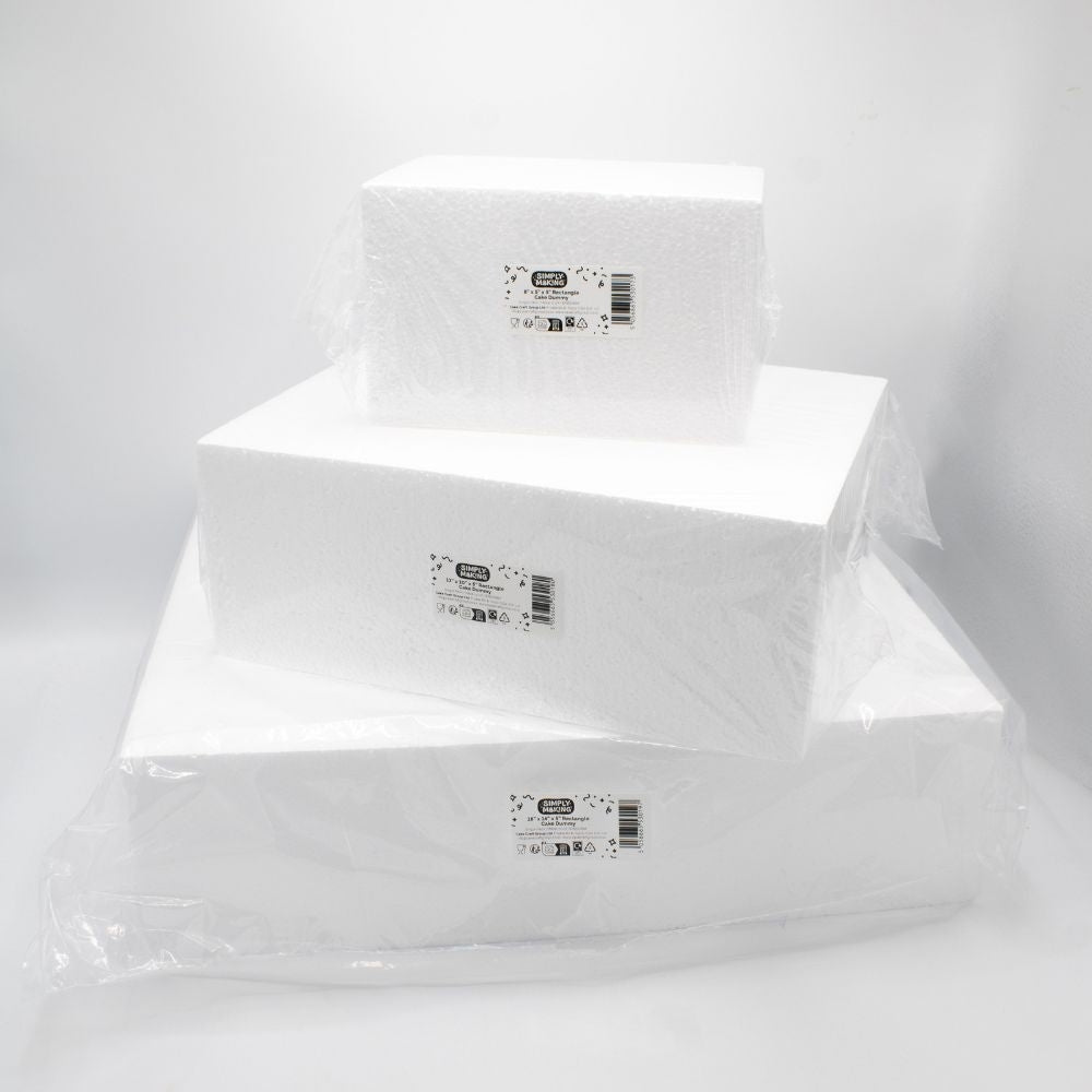 Simply Making 5" Deep Rectangle Cake Dummy