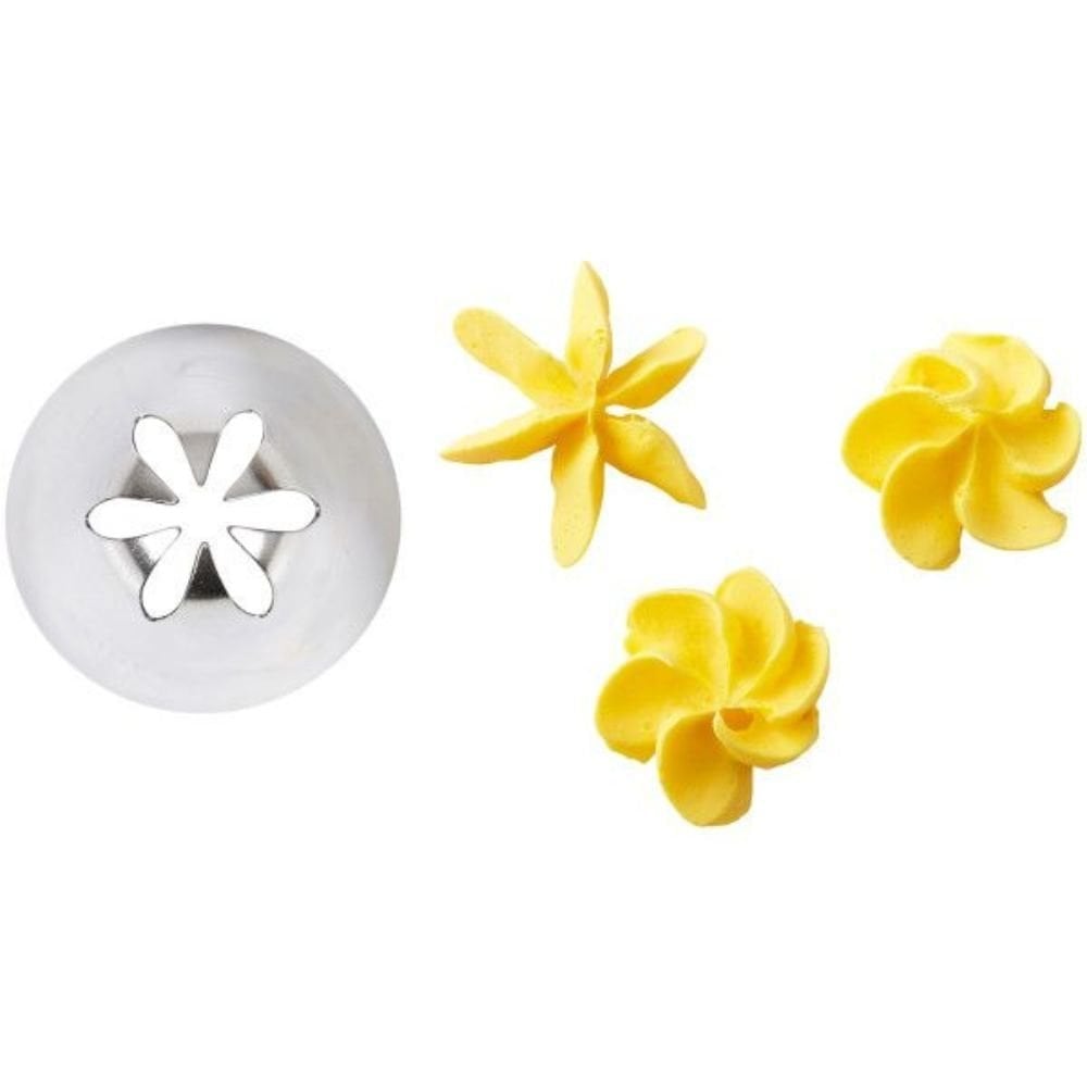Wilton No.2D Drop Flower Decorating Tip Set of 3
