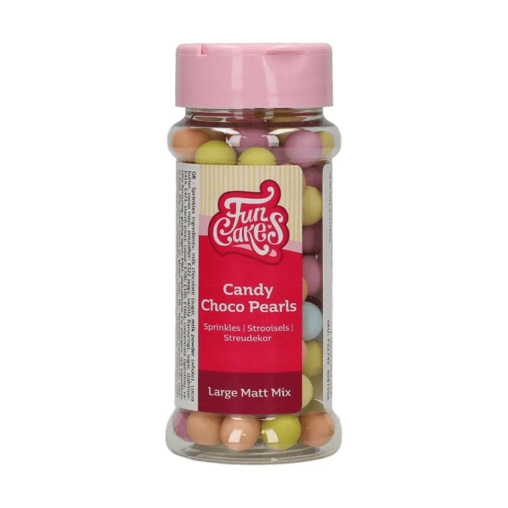 FunCakes LOW DATE - FunCakes Candy Choco Pearls Large Matt Mix 70g [JULY 2026]