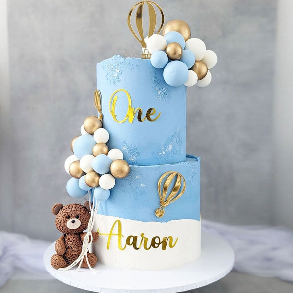 1st Birthday Teddy Cake