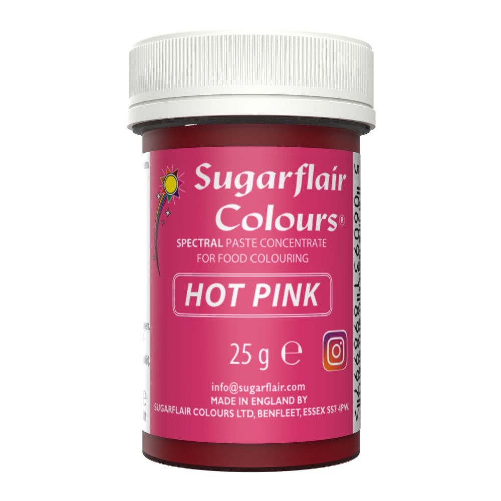 Sugarflair Hot Pink - Spectral Paste Concentrate Food Colouring 25g