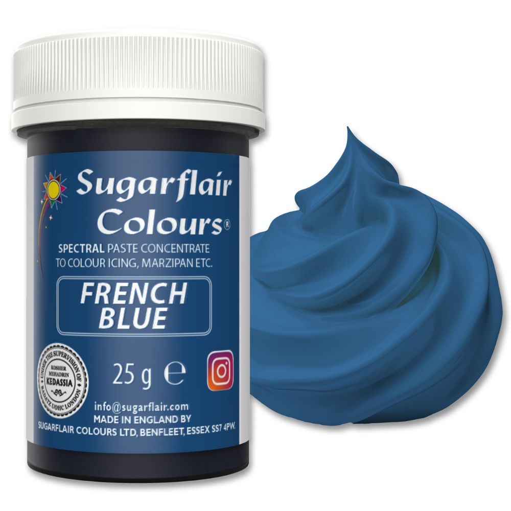 Sugarflair French Blue - Spectral Paste Concentrate Food Colouring 25g