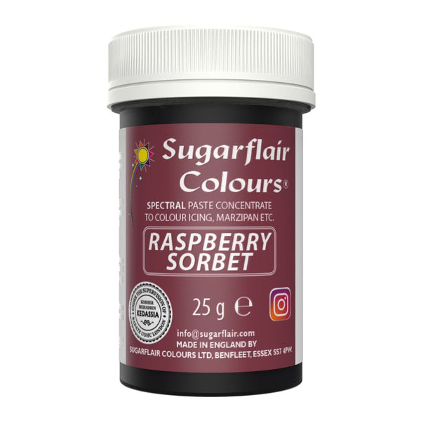 Sugarflair Raspberry Sorbet - Spectral Paste Concentrate Food Colouring 25g
