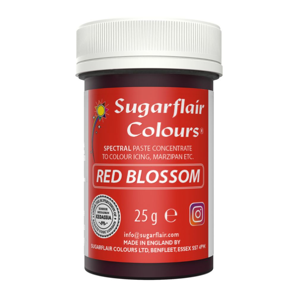 Sugarflair Red Blossom - Spectral Paste Concentrate Food Colouring 25g