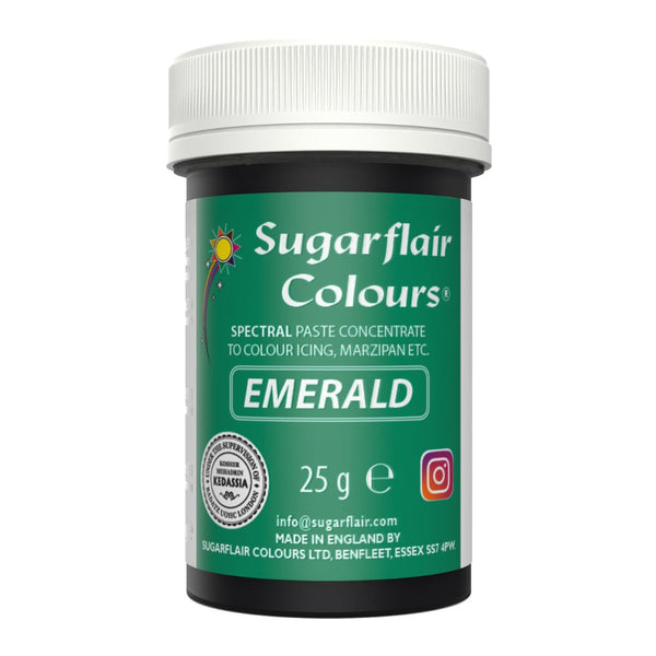 Sugarflair Emerald - Spectral Paste Concentrate Food Colouring 25g