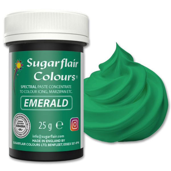Sugarflair Emerald - Spectral Paste Concentrate Food Colouring 25g