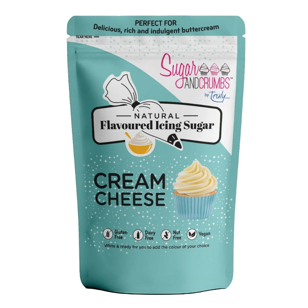 Sugar & Crumbs Cream Cheese - Natural Flavoured Icing Sugar 500g