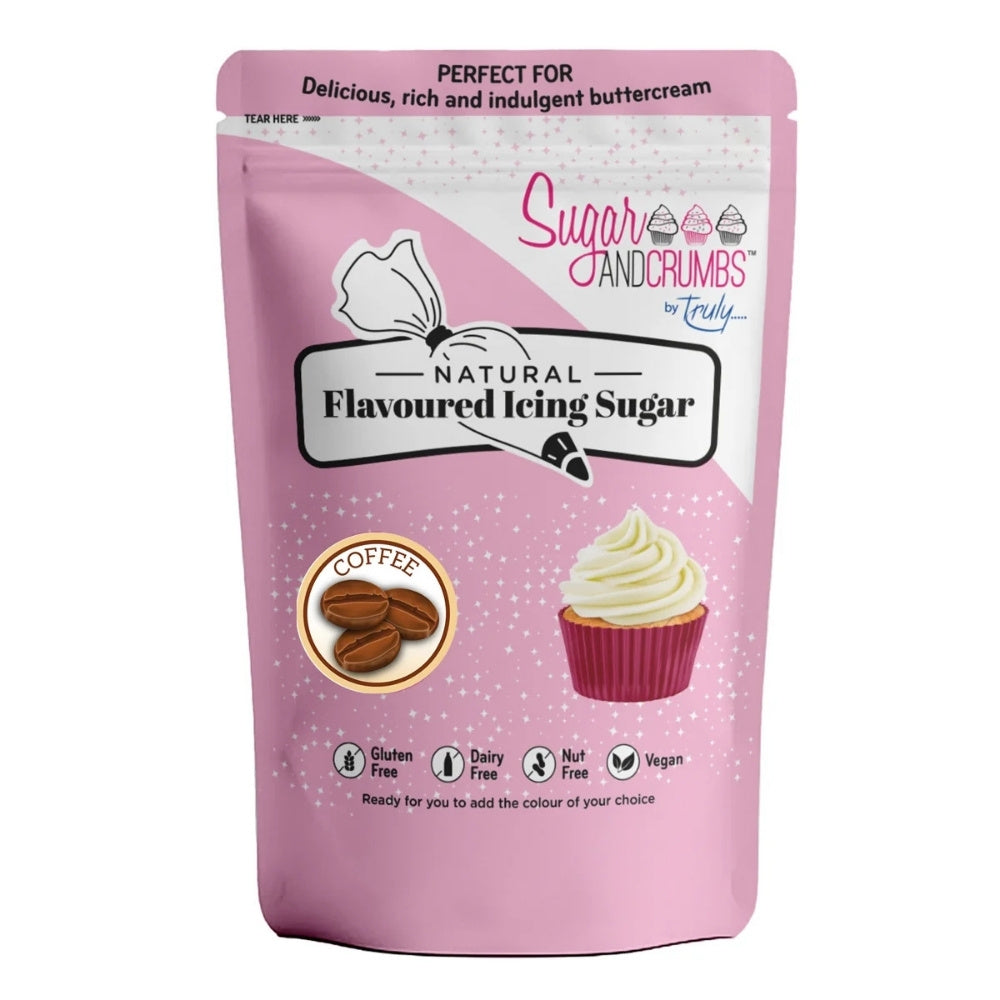 Sugar & Crumbs Coffee - Natural Flavoured Icing Sugar 500g