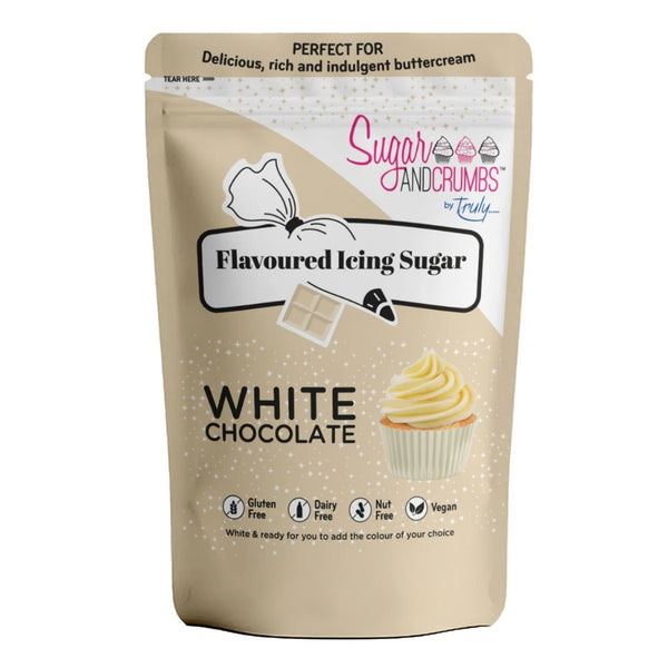 Sugar & Crumbs White Chocolate - Flavoured Icing Sugar 500g
