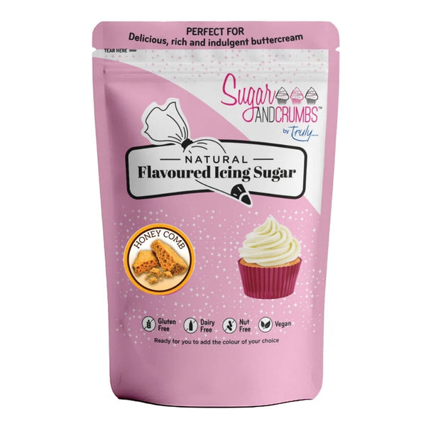 Sugar & Crumbs Honeycomb - Natural Flavoured Icing Sugar 500g