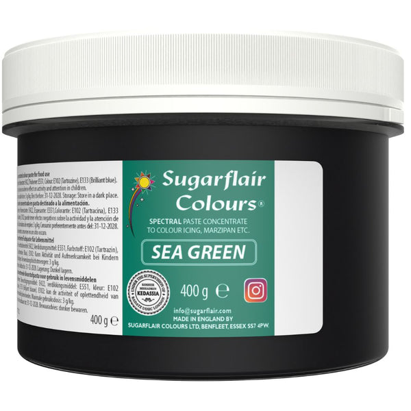 Sugarflair Sea Green - Spectral Paste Concentrate Food Colouring