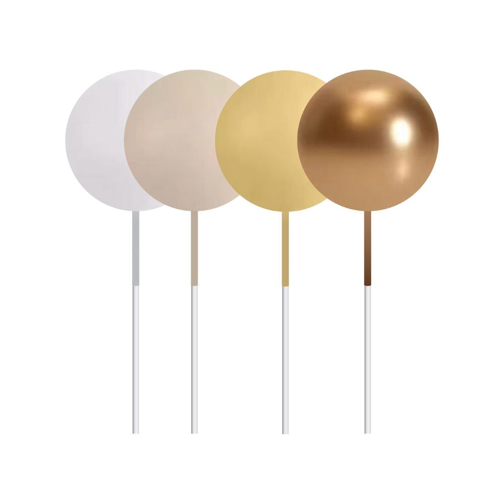Simply Making Lemon Ombre & Gold Decorative Ball Set