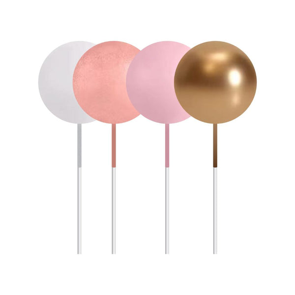 Simply Making Pink Ombre & Gold Decorative Ball Set
