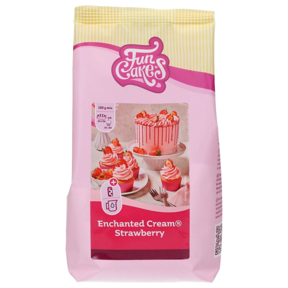 FunCakes Enchanted Cream Strawberry Mix