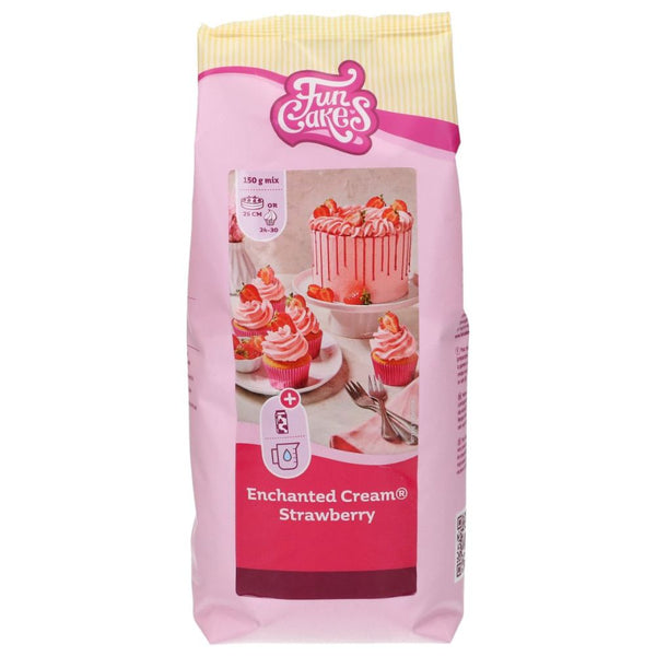 FunCakes Enchanted Cream Strawberry Mix