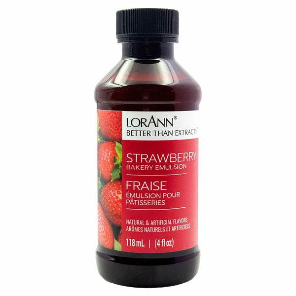 LorAnn Strawberry Baking Emulsion 4oz