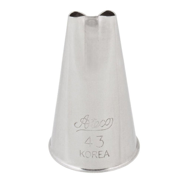 Ateco No.43 Two Hole Metal Piping Nozzle