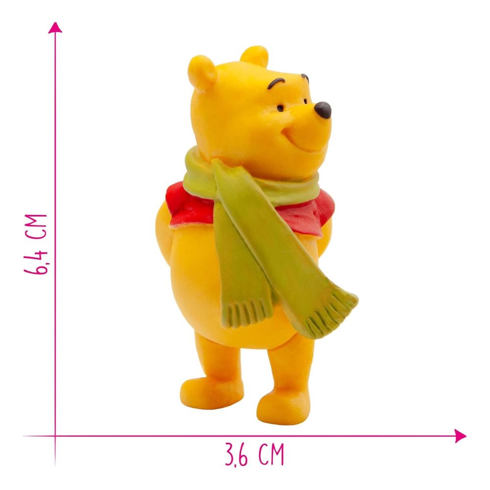 Disney Winnie The Pooh With Scarf Cake Figure