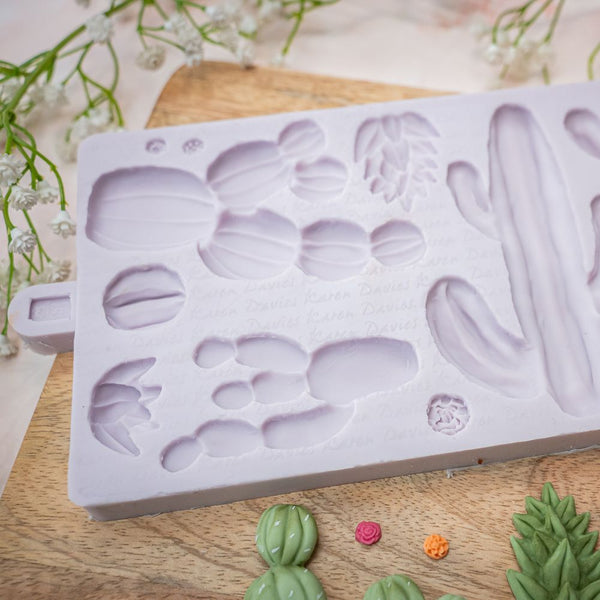 Karen Davies Cactus Silicone Mould