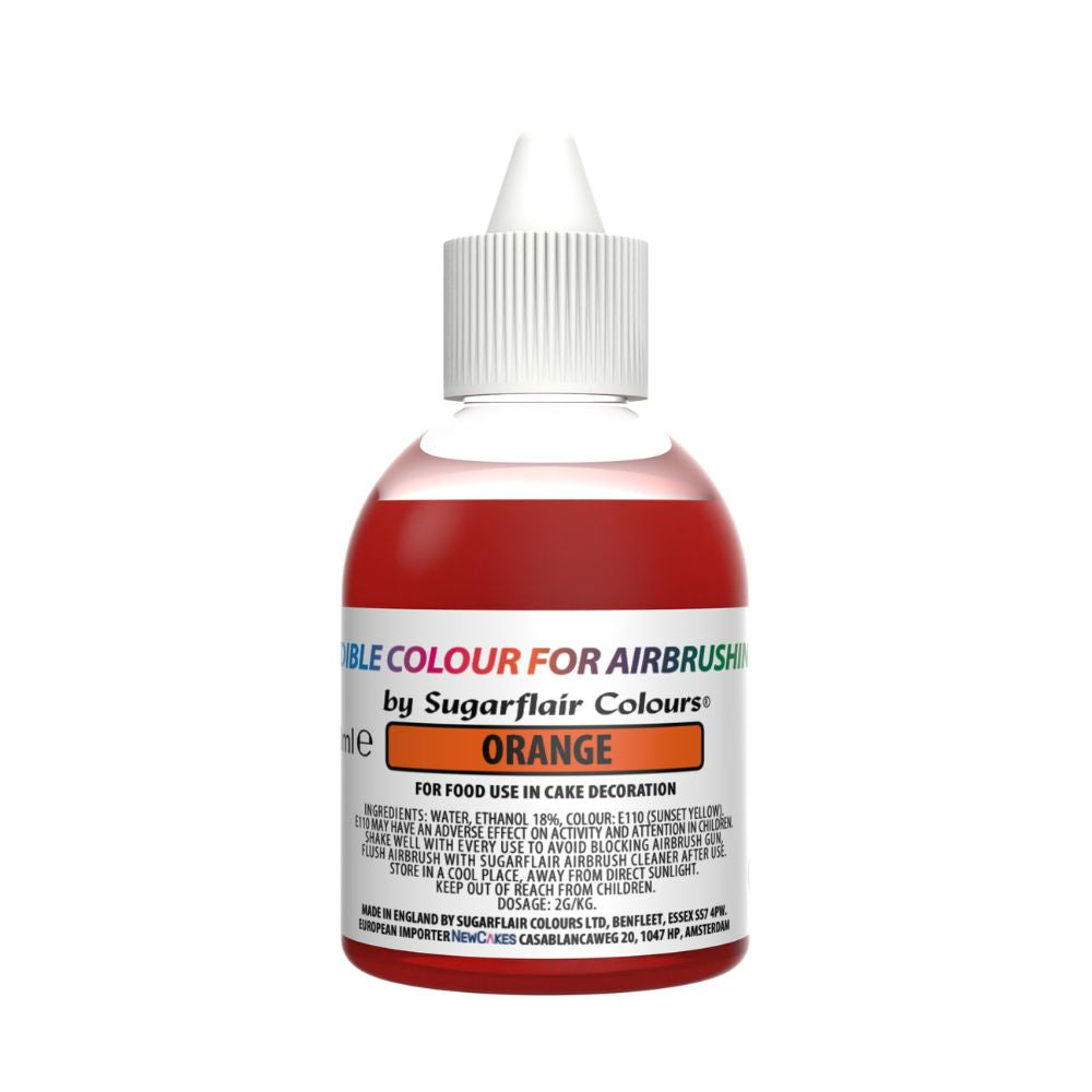 Sugarflair Orange - Airbrush Colour 60ml