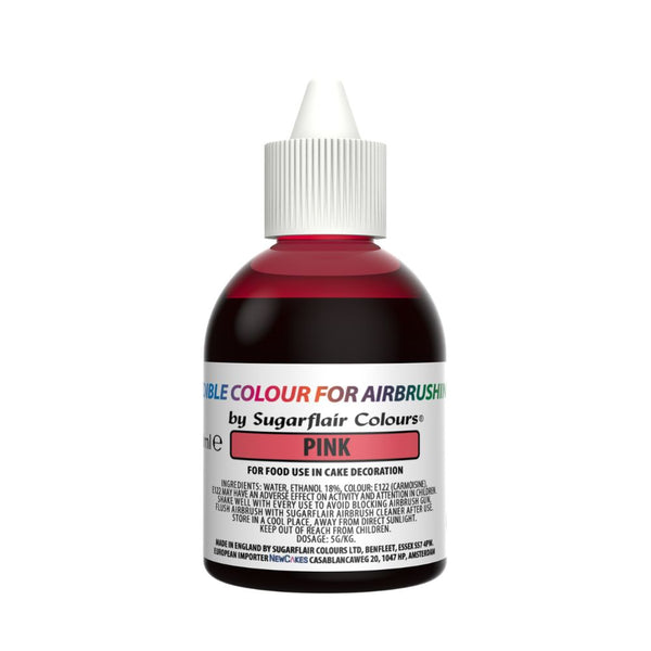 Sugarflair Pink - Airbrush Colour 60ml