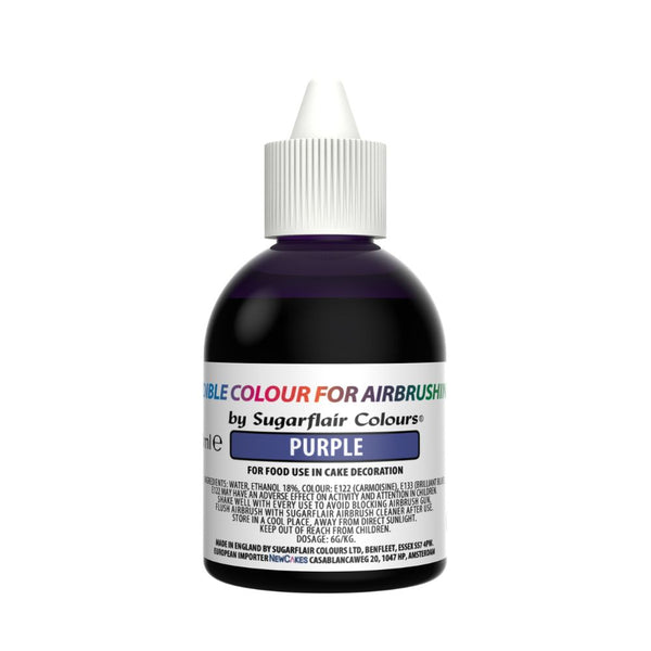 Sugarflair Purple - Airbrush Colour 60ml