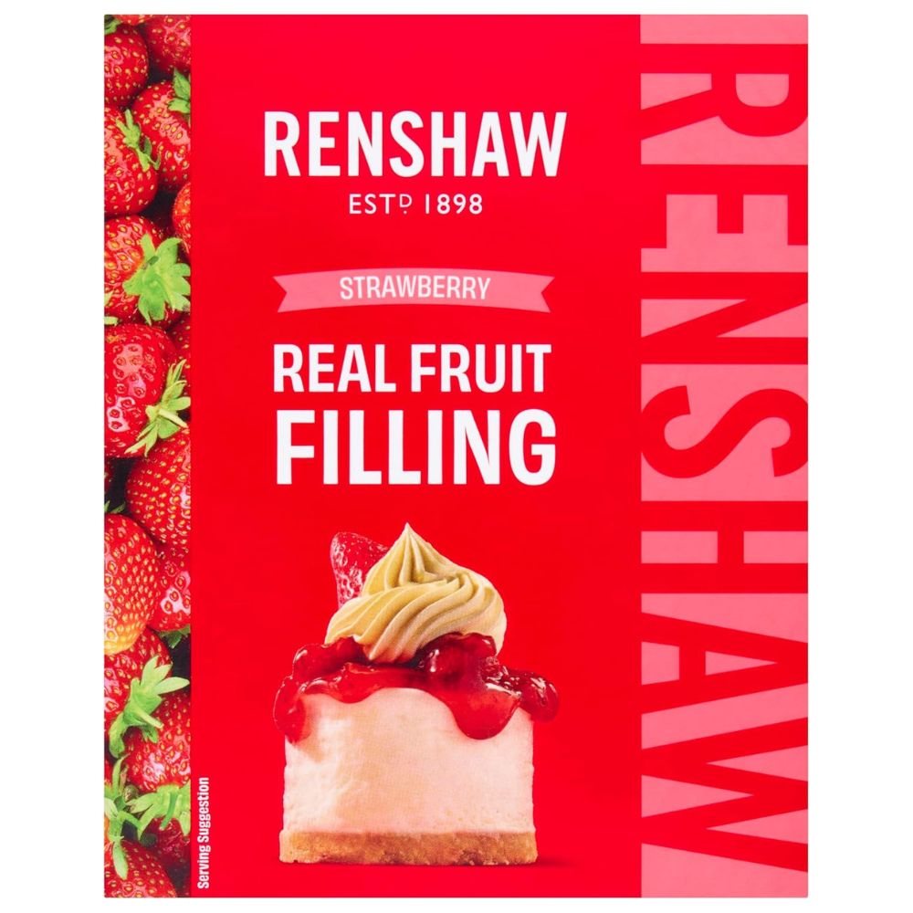 Renshaw Strawberry Fruit Filling 300g